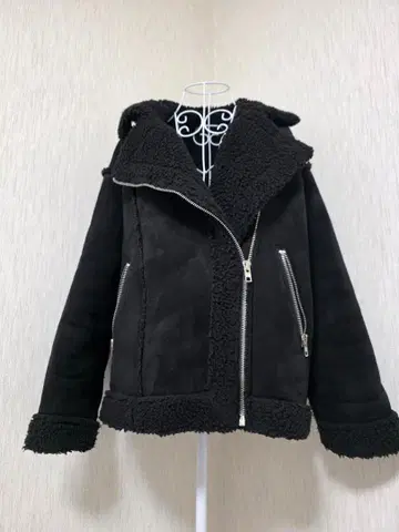 GRL k9037x 에코 무스탕 라이더 자켓