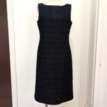 Harrods 반짝이는 스팽글이 멋진 슬리브리스 원피스 블랙