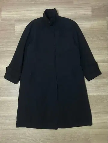 갤러리 몰스킨 스텐카라 코트 블랙