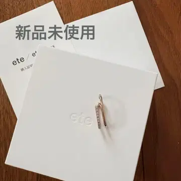 ete 에테 비쥬 라이너 커프 이어커프 핑크 골드