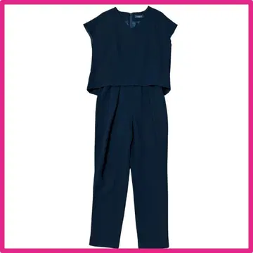 새상품급 데미룩스 빔즈 올인원 팬츠 깔끔 블랙