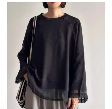 ARULLE 시어 레이어드 풀오버