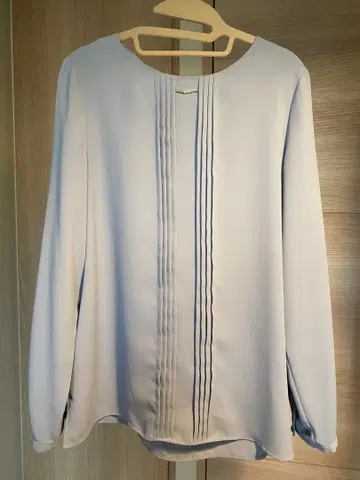 green label relaxing 라이트 블루 긴팔 셔츠