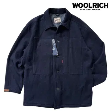 90's [울 리치] U.S.Army 셔츠 디자인 멜톤 커버올