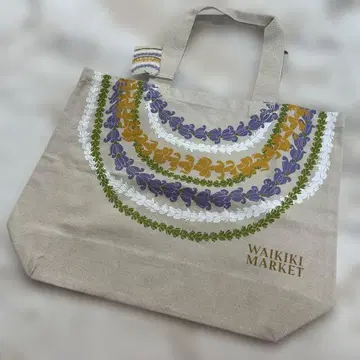 WAIKIKI MARKET 토트백 미사용 새상품