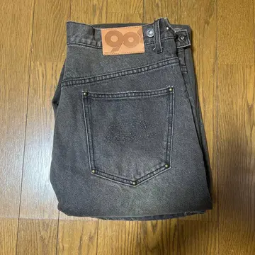 9090 데미지 데님 팬츠 L