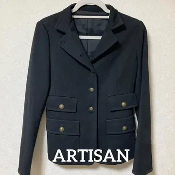ARTISAN 테일러드 자켓 캐시미어 혼방 새상품급