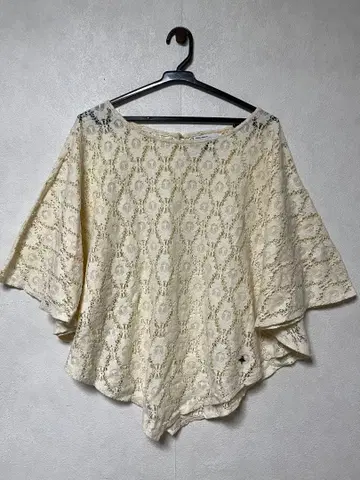 아놀드 파머 여성용 레이스 빅 루즈핏 상의