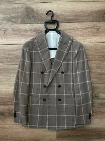 Brilla per il gusto 울 더블 자켓 베이지 42