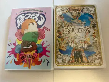 THE ALFEE 2017 DVD 팜플렛 세트