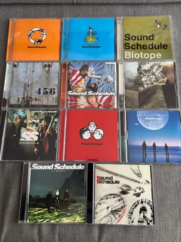 Sound Schedule 싱글, 앨범 11장 세트
