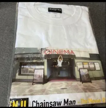 새상품 덴지 체인소 맨 T셔츠 영화 장면 레제 편 극장판