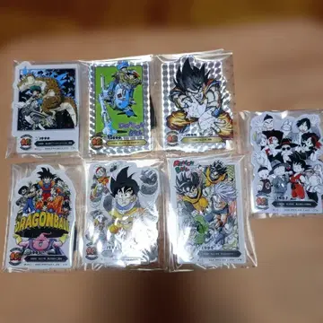 드래곤볼 아크릴 스탠드 7개 세트