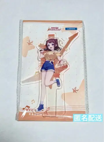 뱅드림 로손 콜라보 중국 한정판 포피파 토야마 카스미 아크릴 스탠드