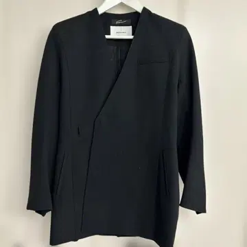 AKIRANAKA 노카라 자켓 블랙 사이즈 1