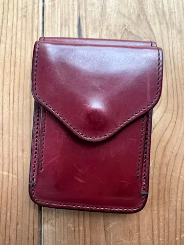 WILD SWANS PASSAGE 버건디 패스 케이스