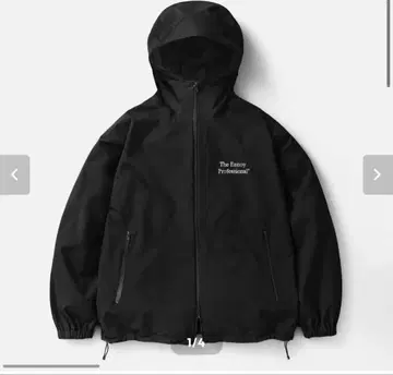 3LAYER SHELL HOODIE (BLACK)