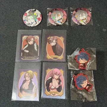 도겐 안키 트레이딩 메탈릭 카드 홀로그램 캔뱃지 오이란자카 쿄야
