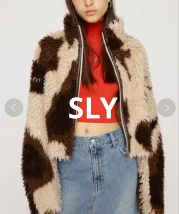 SLY 보아 자켓 크롭