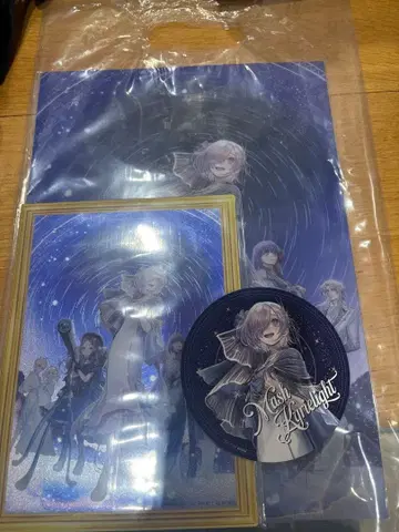 fate 플라네타륨 번들 클리어 파일 메탈릭 아크릴 보드