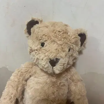 베이지색 곰 봉제 인형