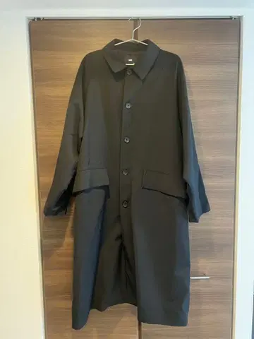 블랙 스텐카라 코트