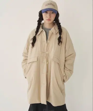 GIUNON 드로우 스트링 패딩 자켓