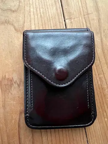 WILD SWANS PASSAGE 다크 브라운 패스 케이스