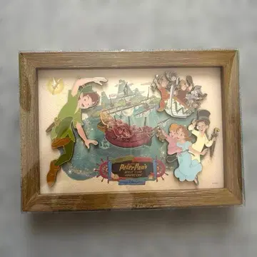 피터팬 네버랜드 어드벤처 핀 배지