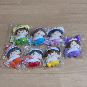 나니와단시 산리오 콜라보 7체 세트