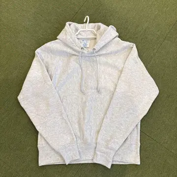 챔피온 리버스 위브 S101 실버 그레이 후드티 S 사이즈