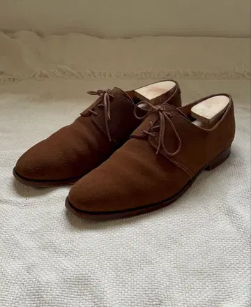 크로켓앤존스 브라운 스웨이드 플레인토 UK8.5