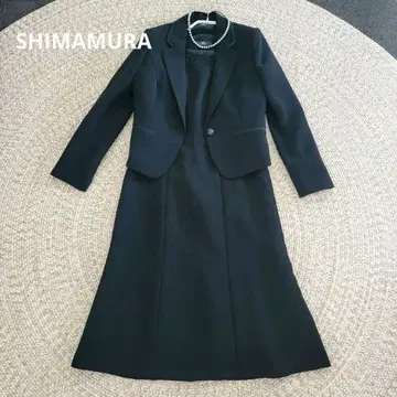 시마무라 여성용 포멀 슈트 9호 펄 목걸이 포함