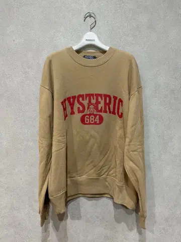 히스테릭 베이지 트레이닝복 L 사이즈