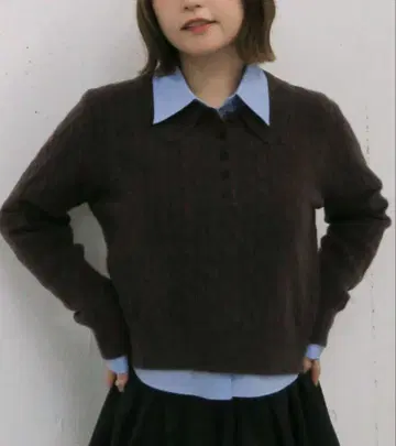 archives 케이블 폴로 니트 셔츠 세트