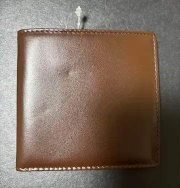 GUGEN 브라운 가죽 카드 케이스