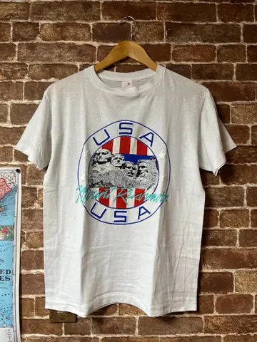 80's Made in USA 티셔츠 러쉬모어 마운틴 USA제