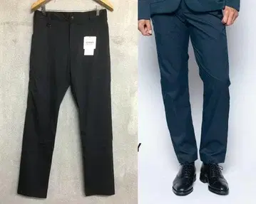 WWS 택 포함 새상품 풀렝스 스트레이트 슬랙스 팬츠