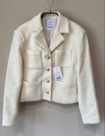 한국제 화이트 자켓