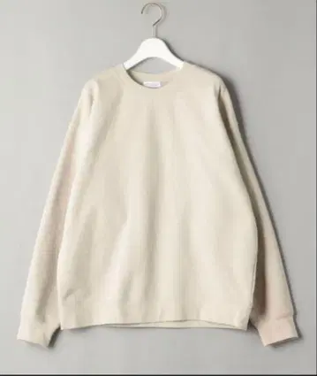 BY 코튼 쭈리 와이드 크루넥 풀오버