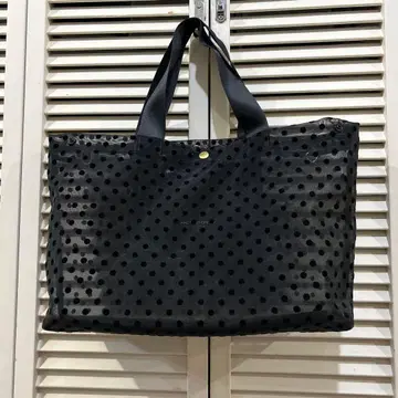 팩토리 모모 도트 무늬 토트백