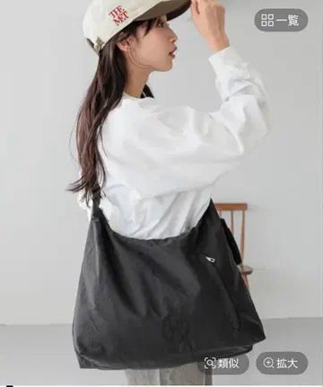 로리즈팜 L F 파우치 포함 숄더 블랙