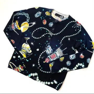 LOVE MOSCHINO 모스키노 가디건 네이비