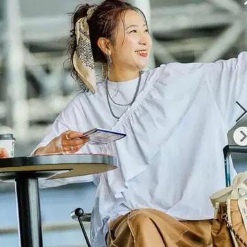 니코앤드 be with M misayo 프리덤 티셔츠