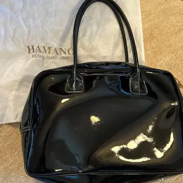 HAMANO 하마노 가죽 공예 셀럽 보스턴 백