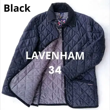 LAVENHAM 라벤햄 퀼팅 자켓 블랙 34