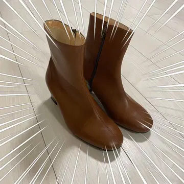 RAKUNA 라쿠나 체형 교정 부츠 6cm 힐 L 카멜