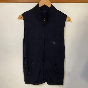 파파스 얇은 소재 니트 베스트