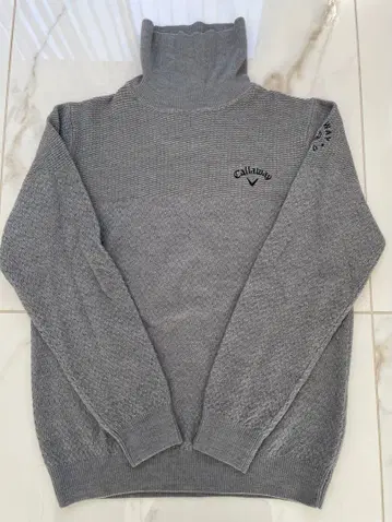 Callaway 터틀넥 스웨터 그레이