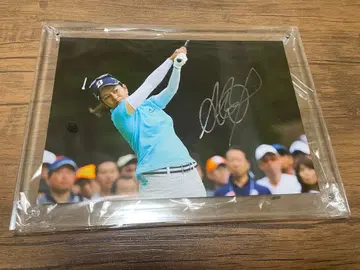 미야자토 아이 프로 사인 포함 사진 A4 사이즈